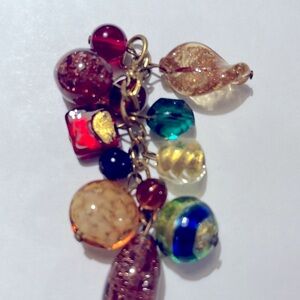 Colorful Glass Bead Charm
